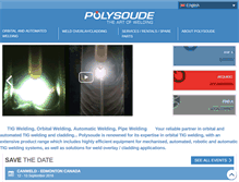 Tablet Screenshot of polysoude.com